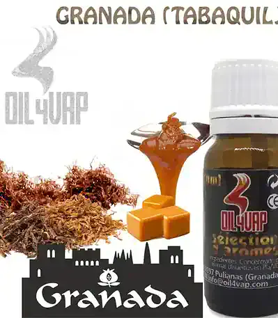 Aroma Oil4Vap T.Rubio Granada 10ml