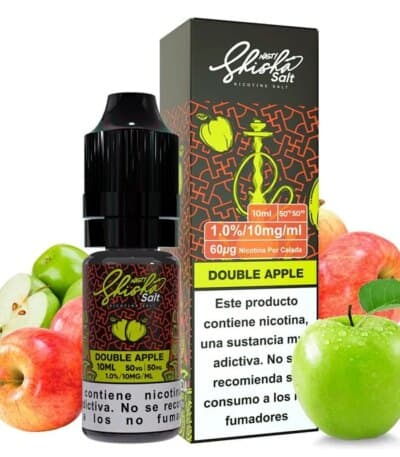 Sales de Nicotina Nasty Juice Shisha Salt Double Apple 10ml