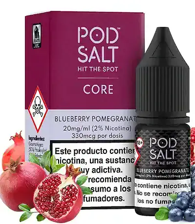 Sales de Nicotina Pod Salt Blueberry Pomegranate 10ml
