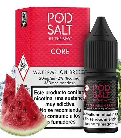 Sales de Nicotina Pod Salt Watermelon Breeze 10ml