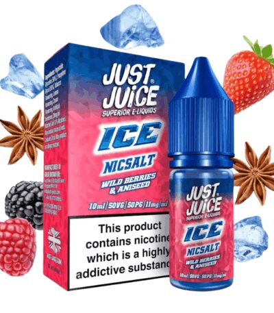 Just Juice Sales Wild Berries Aniseed on Ice 10ml