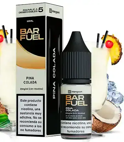 Sales de Nicotina Hangsen Bar Fuel Piña Colada 10ml 20mg