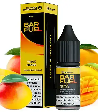 Sales de Nicotina Hangsen Bar Fuel Triple Mango 10ml 20mg