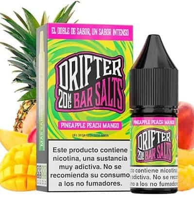 Drifter Bar Salts Pineapple Peach Mango