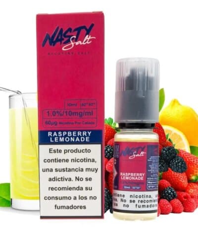 Sales de Nicotina Nasty Juice Salt Raspberry Lemonade 10ml