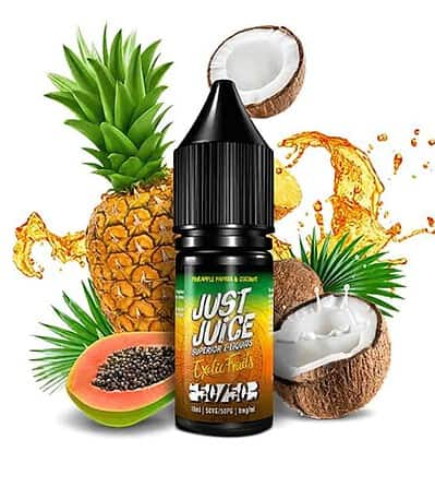 Just Juice Exotic Fruit Pineapple, Papaya & Coconut 50/50 10ml