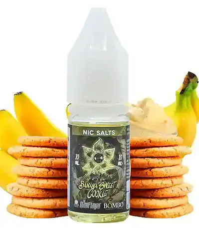 TMF & Bombo Salt Demo Banana Sweet Cookie 10ml