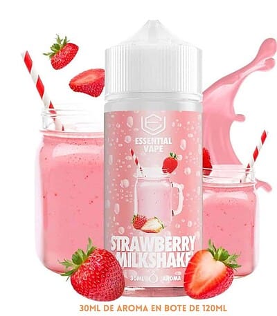 Aroma Bombo Longfill Strawberry Milkshake 30ml/120