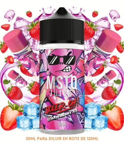 Aroma MSTQ Soler Oh Strawberry Ice Longfill 30/120ml