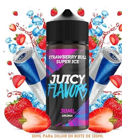 Aroma Juicy Flavors Longfill Strawberry Bull Super Ice 30ml