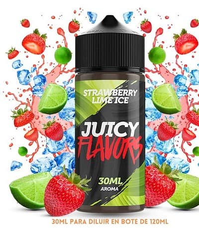 Aroma Juicy Flavors Longfill Strawberry Lime Ice 30ml