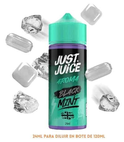 Just Juice Longfill Mint Range Black 24ml