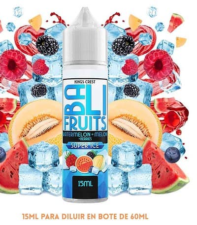 Aroma Bali Fruits Watermelon Melon Berries Super Ice Longfill 15/60ml