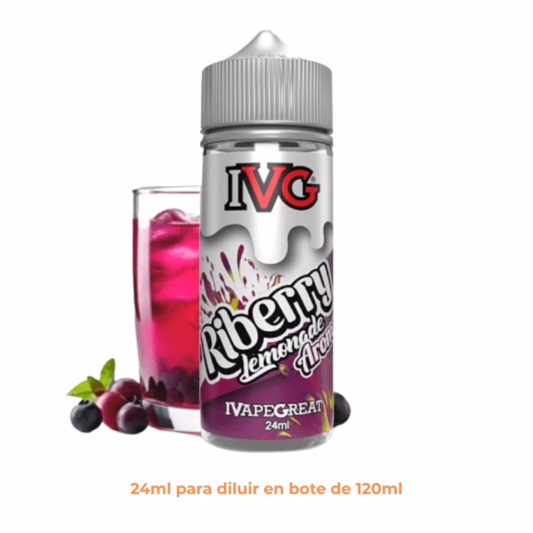 Aroma IVG Riberry Lemonade Longfill 24/120ml