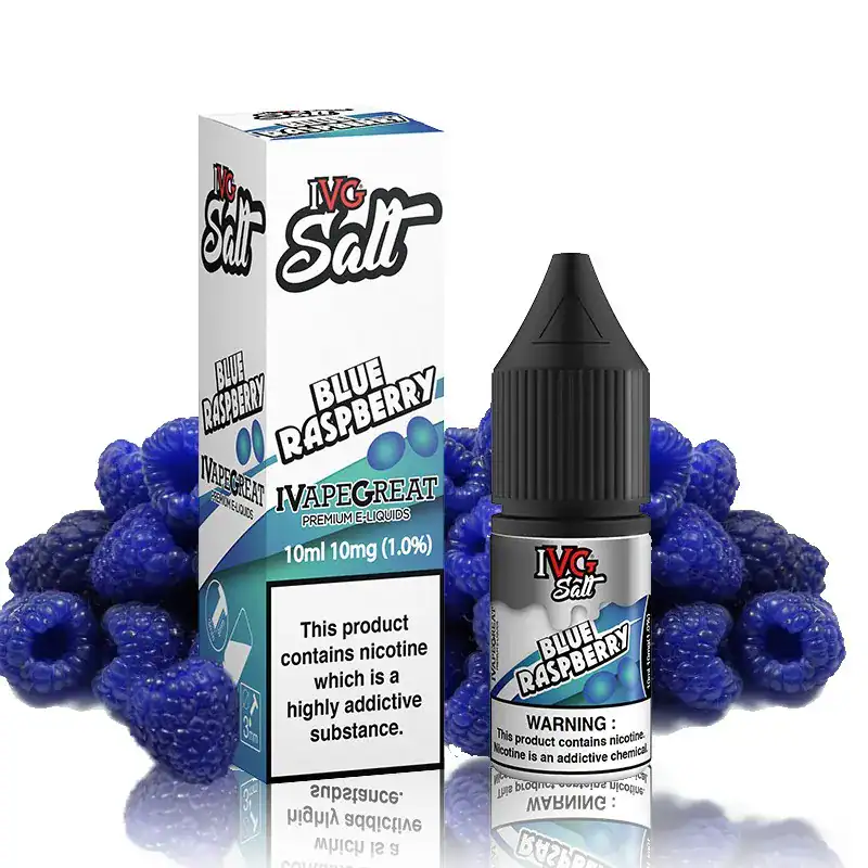 Sales de Nicotina IVG Salt Blue Raspberry 10ml Sales de Nicotina IVG Salt Blue Raspberry 10ml