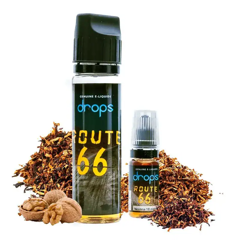 Drops Route 66 50ml + 10ml 18mg
