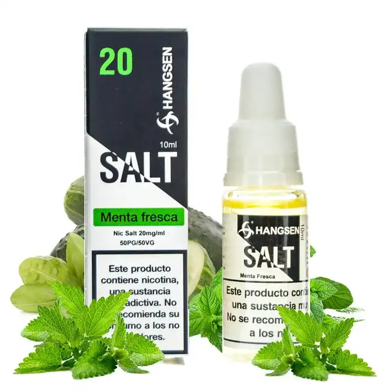 Sales de Nicotina Hangsen Menta Fresca 10ml 20mg Sales de Nicotina Hangsen Menta Fresca 10ml 20mg