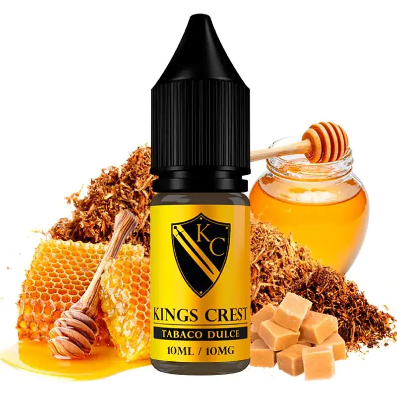 Sales de Nicotina Kings Crest Tabaco Dulce 10ml Sales de Nicotina Kings Crest Tabaco Dulce 10ml