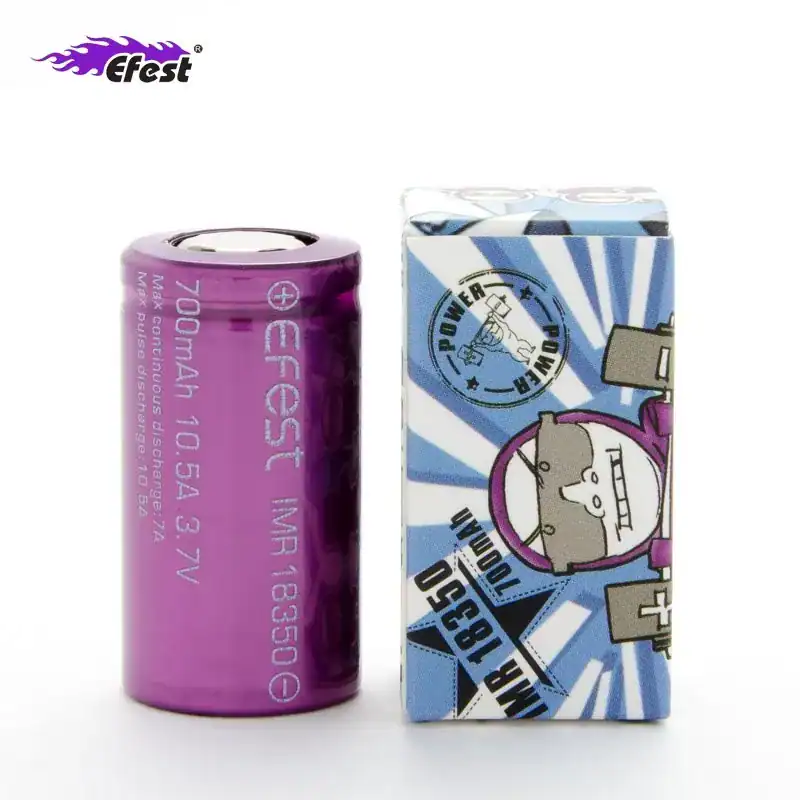 Batería Efest IMR 18350 700mah 10.5A Batería Efest IMR 18350 700mah 10.5A
