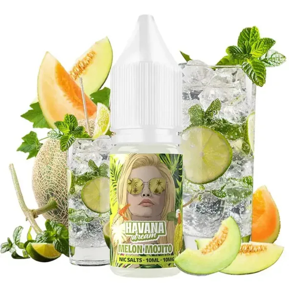 Sales de Nicotina Havana Dream Melon Mojito 10ml