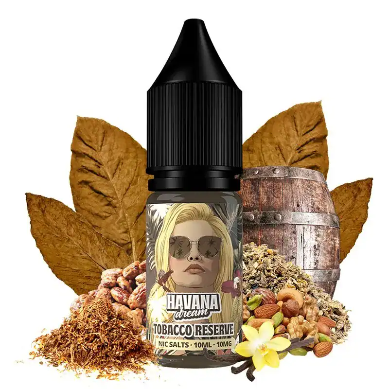 Sales de Nicotina Havana Dream Tobacco Reserve 10ml