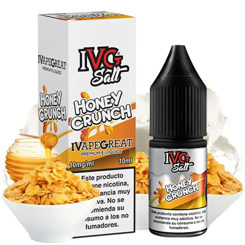 Sales de Nicotina IVG Salt Honey Crunch 10ml Sales de Nicotina IVG Salt Honey Crunch 10ml