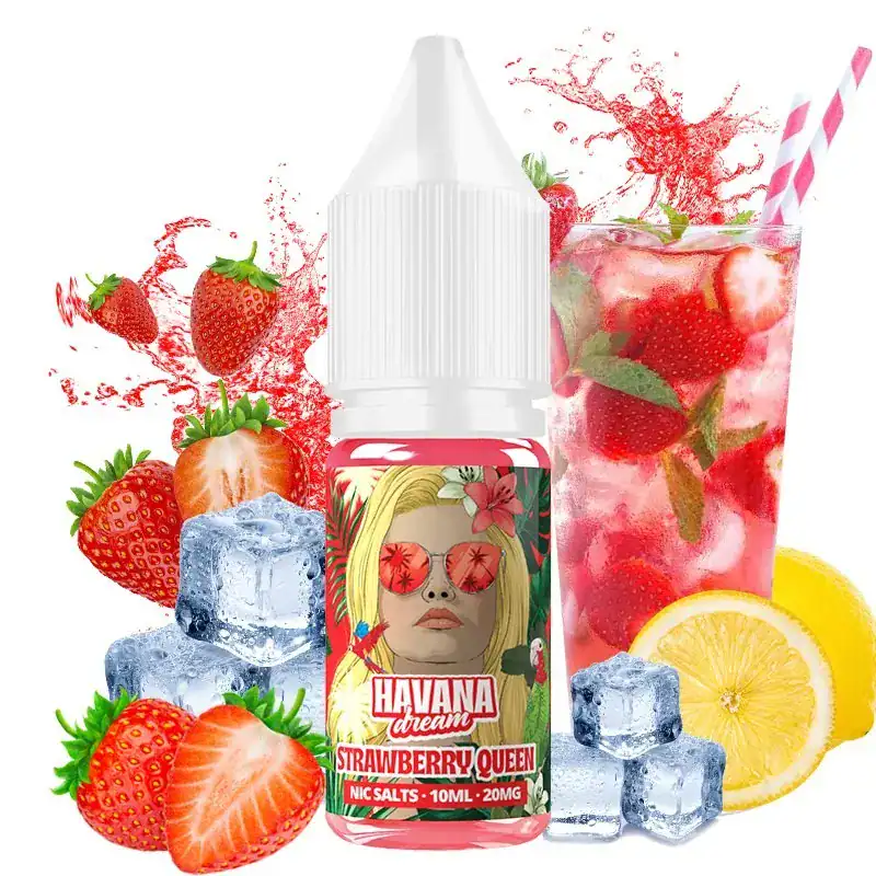 Sales de Nicotina Havana Dream Strawberry Queen 10ml Sales de Nicotina Havana Dream Strawberry Queen 10ml