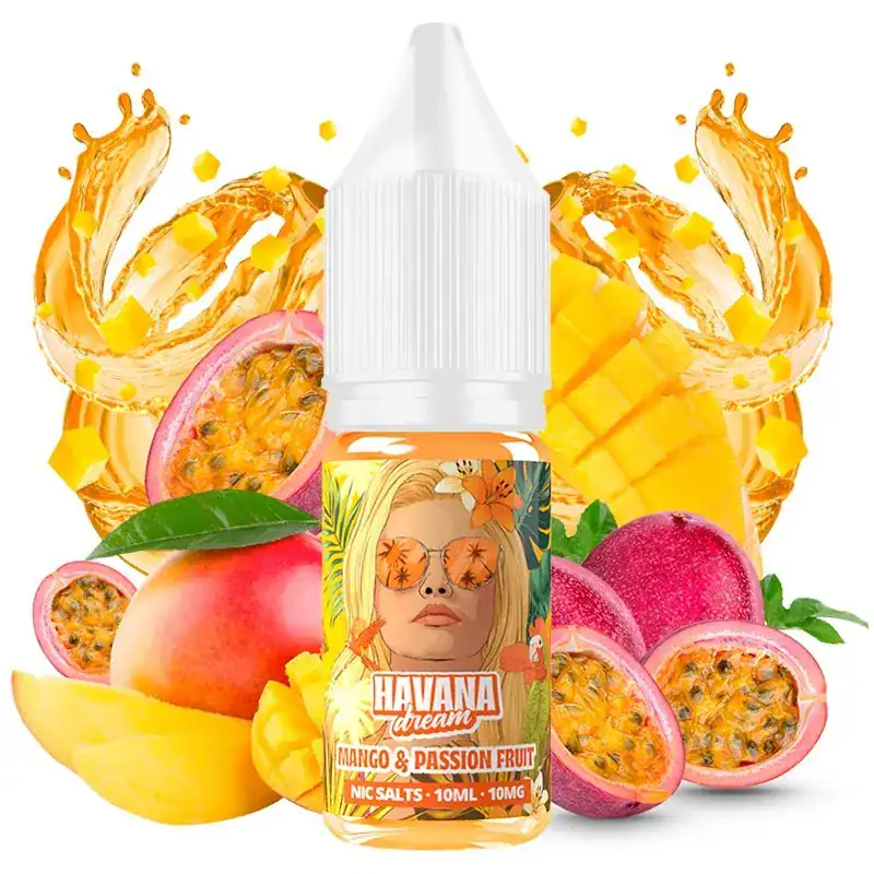 Sales de Nicotina Havana Dream Mango Passion Fruit 10ml Sales de Nicotina Havana Dream Mango Passion Fruit 10ml