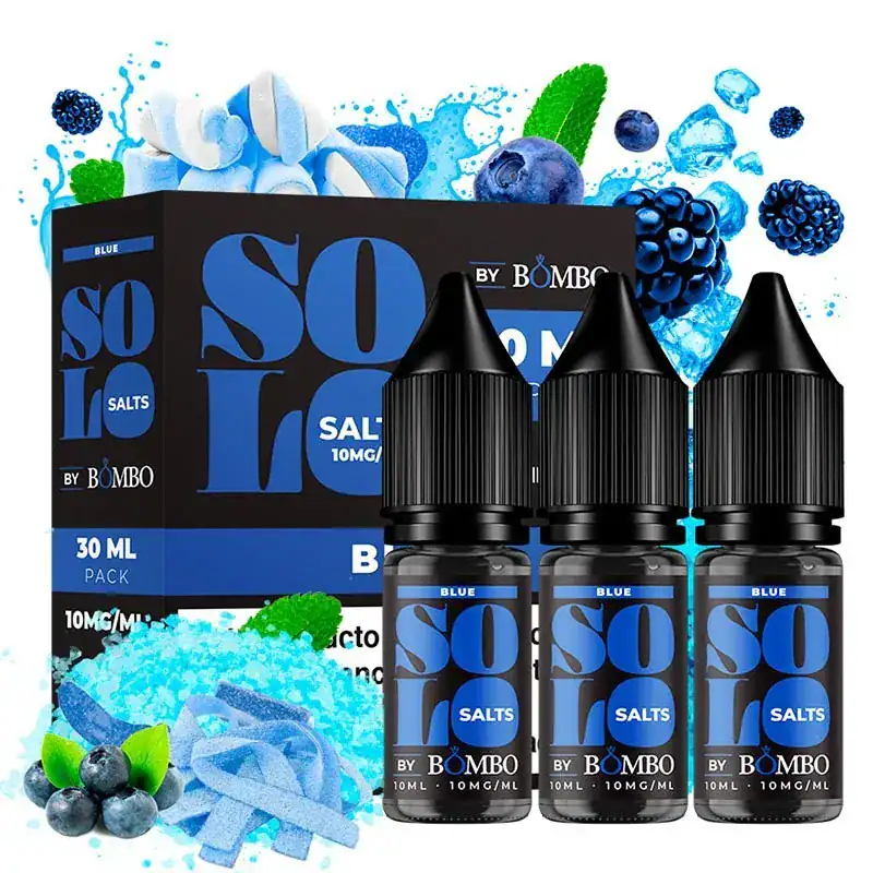 Bombo Solo Salts Blue 3x10ml