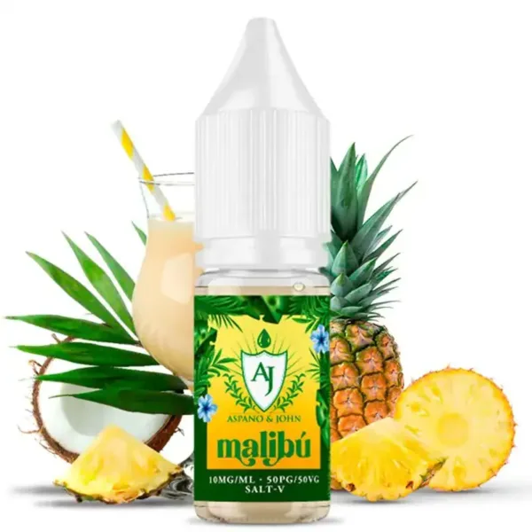 Sales de Nicotina Aspano & John Salt Malibú 10ml