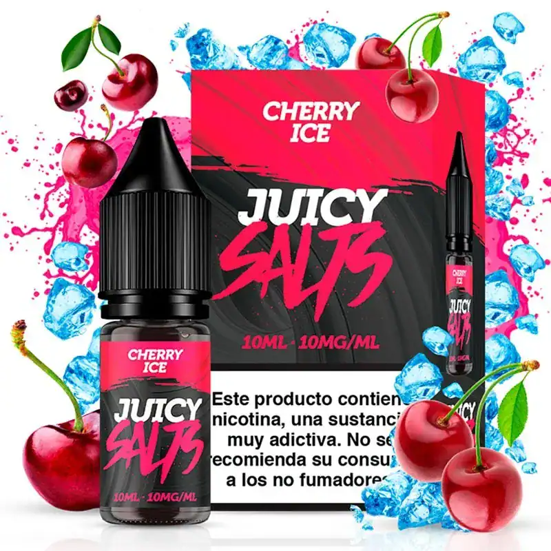 Sales de Nicotina Juicy Salts Cherry Ice 10ml Sales de Nicotina Juicy Salts Cherry Ice 10ml