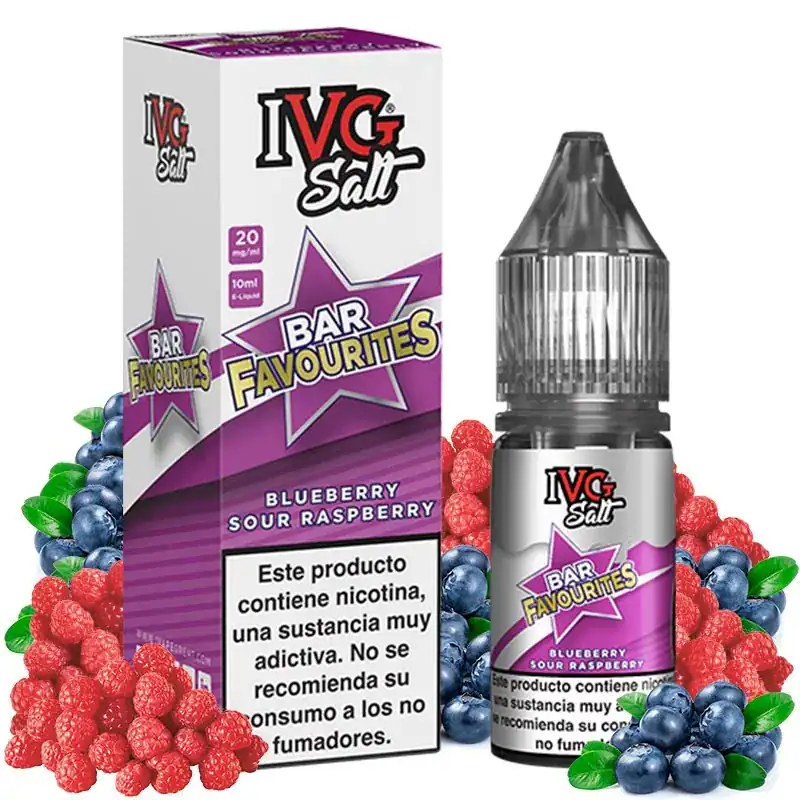 IVG Salts Blueberry Sour Raspberry 10ml