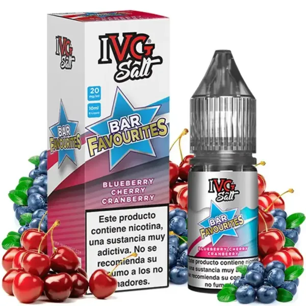 IVG Salts Blueberry Cherry Cranberry 10ml
