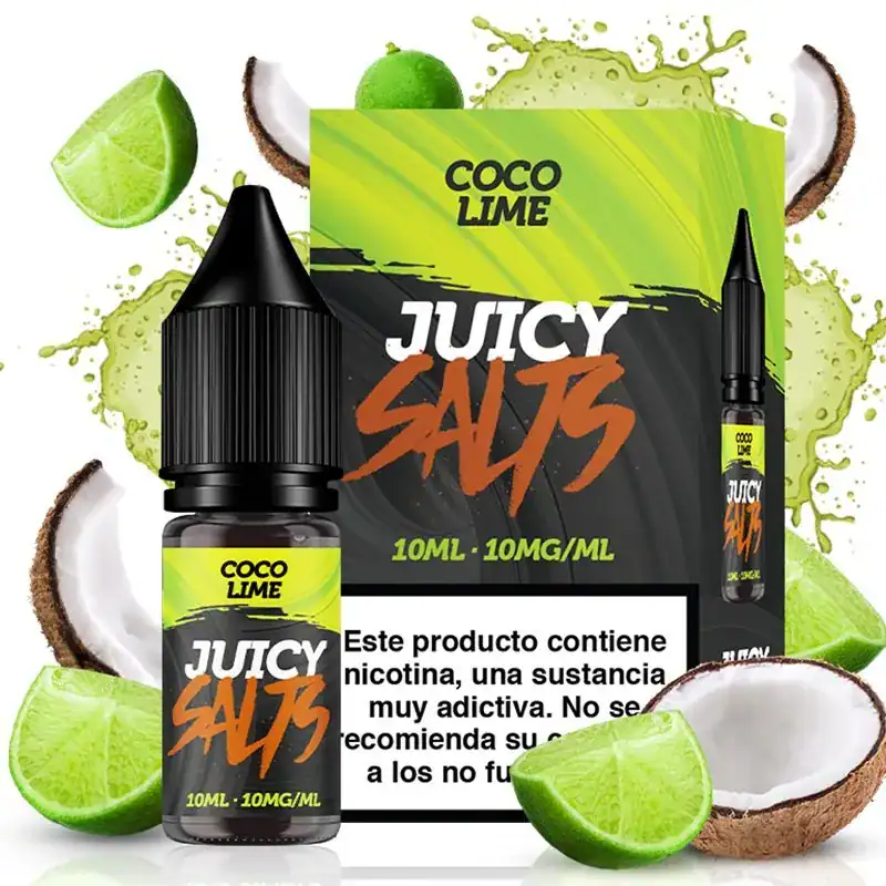Sales de Nicotina Juicy Salts Coco Lime 10ml