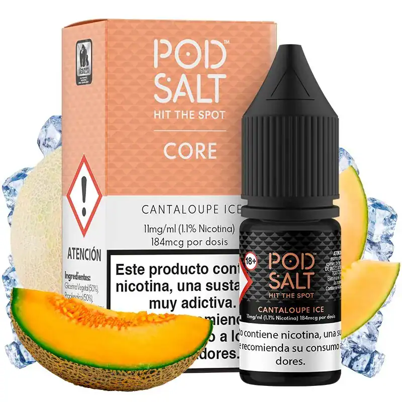 Pod Salt Core Cantaloupe Ice 10ml Pod Salt Core Cantaloupe Ice 10ml