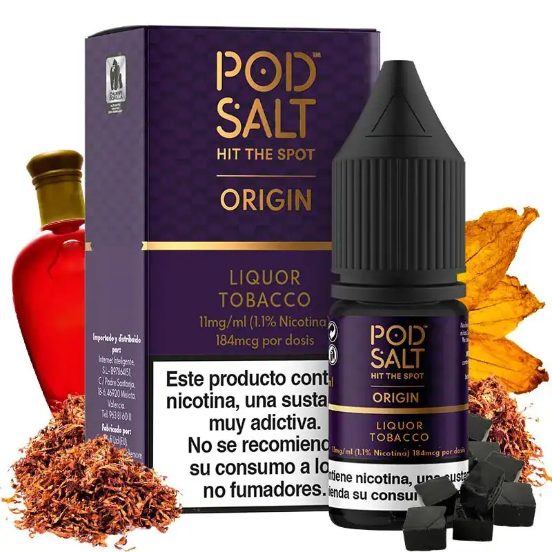 Pod Salt Origin Liquor Tobacco 10ml
