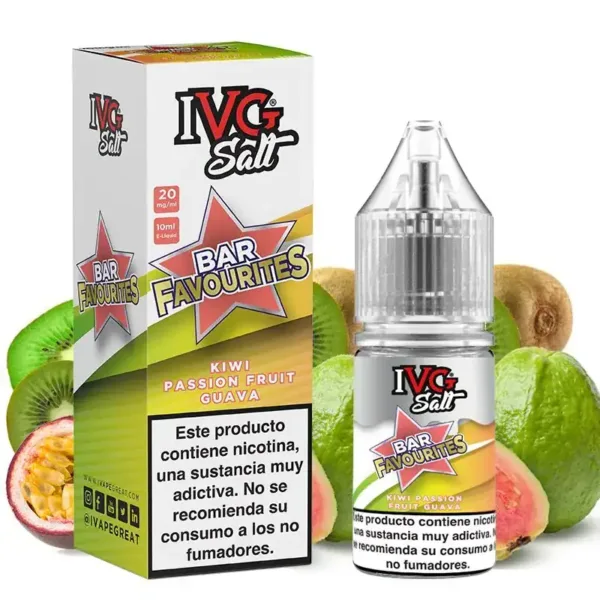 IVG Salt Kiwi Passionfruit Guava 10ml