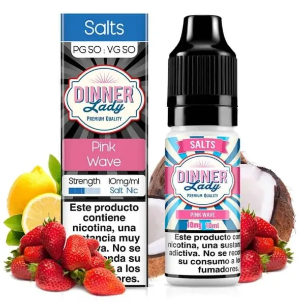 Sales de Nicotina Dinner Lady Pink Wave 10ml