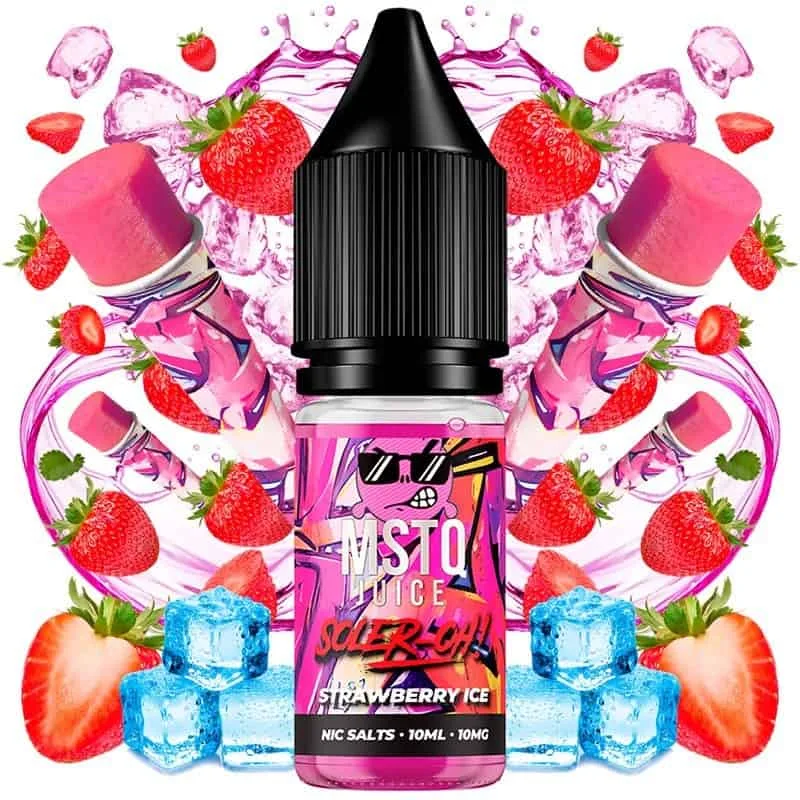 MSTQ Juice Salts Soler-Oh Strawberry Ice 10ml