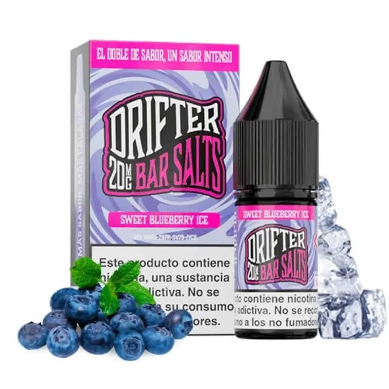Drifter Bar Salts Sweet Blueberry Ice 10ml Drifter Bar Salts Sweet Blueberry Ice 10ml