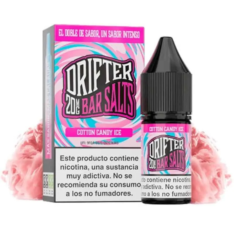 Drifter Bar Salts Cotton Candy Ice 10ml Drifter Bar Salts Cotton Candy Ice 10ml