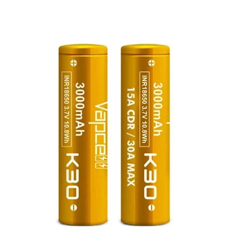 Vapcell K30 Batería INR18650 30A Vapcell K30 Batería INR18650 30A