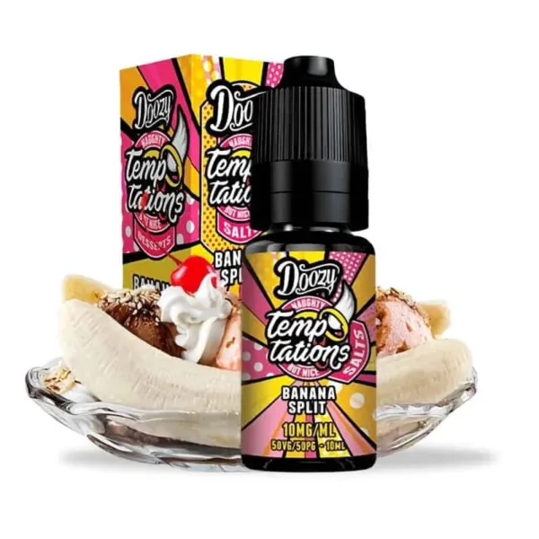 Doozy Temptations Salts Banana Split 10ml