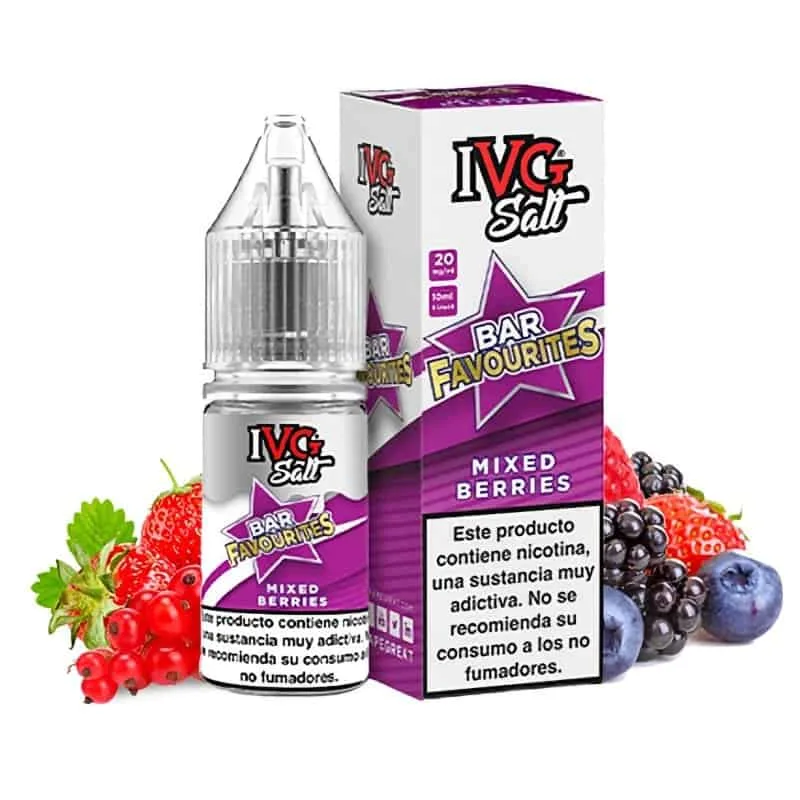 IVG Salts Mixed Berries 10ml IVG Salts Mixed Berries 10ml