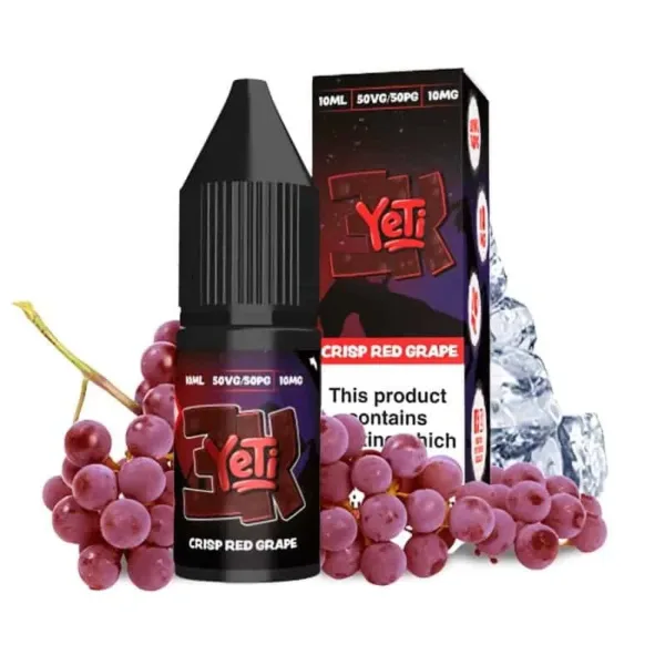 Yeti 3K Salts Crisp Red Grape 10ml