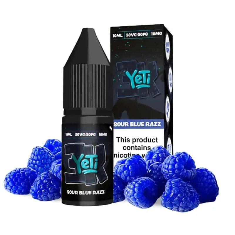 Yeti 3K Salts Sour Blue Razz 10ml Yeti 3K Salts Sour Blue Razz 10ml