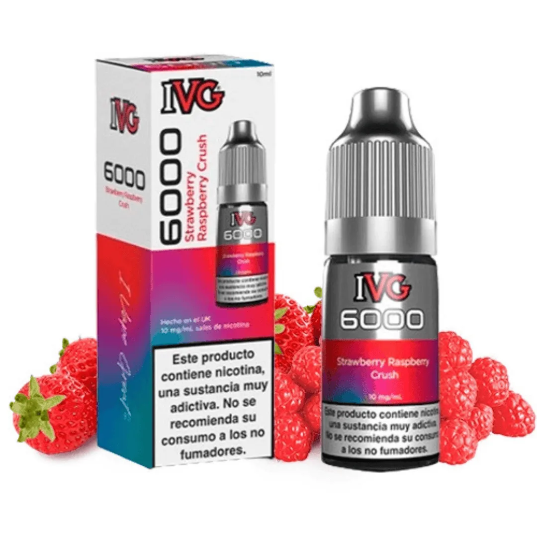 IVG 6000 Salts Strawberry Raspberry Crush
