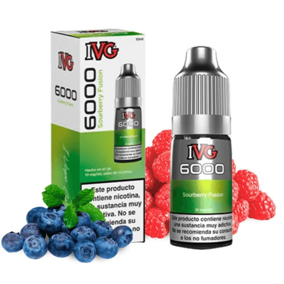 IVG 6000 Salts Sourberry Fusion