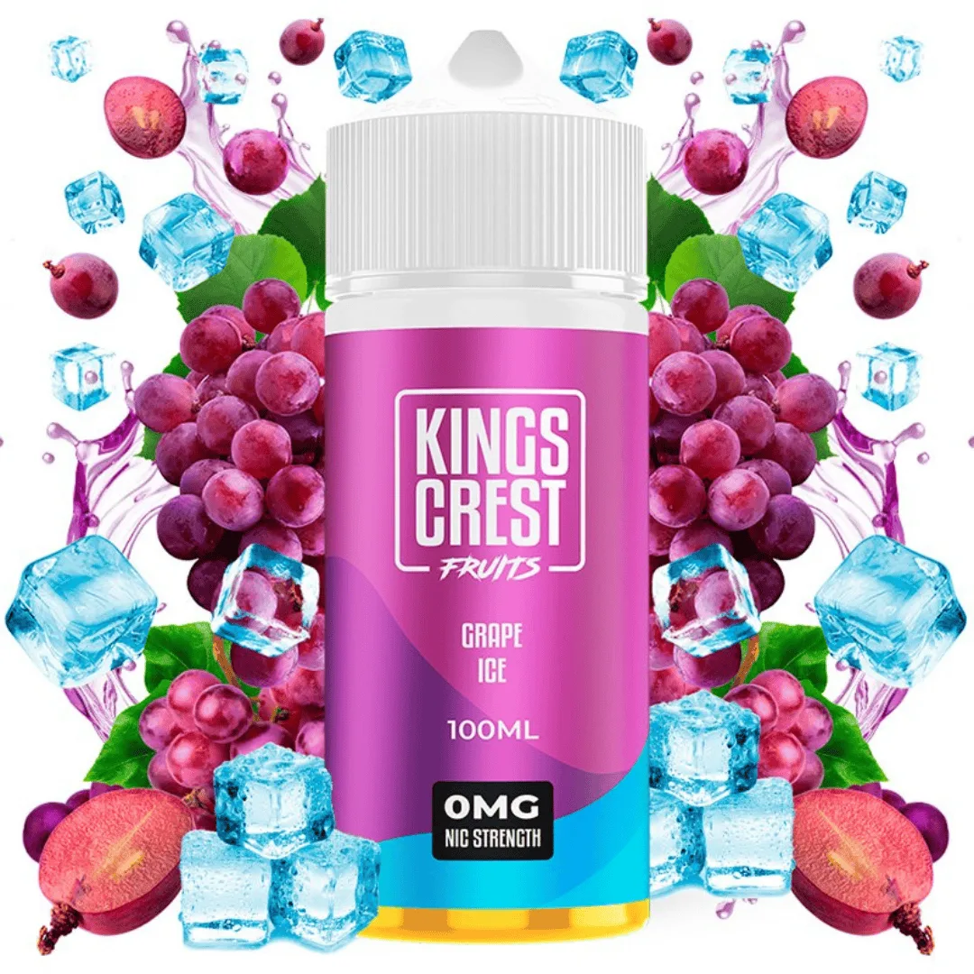 Kings Crest Grape Ice 100ml Kings Crest Grape Ice 100ml