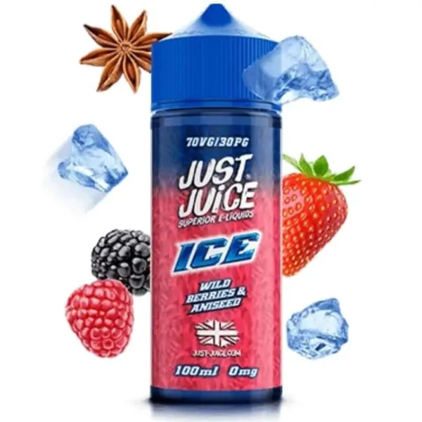 Just Juice Ice Wild Berries Aniseed 100ml